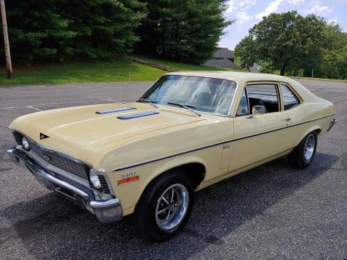 Chevrolet Nova 1970 Butternut Yellow