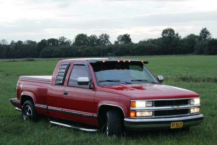 Chevrolet Silverado Stepside C1500 1992. Dodge RAM pick up