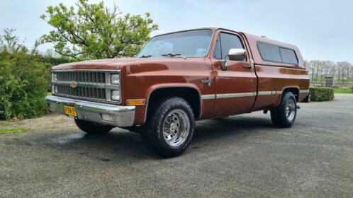 Chevrolet silverado usa pick-up 1982 lpg oldtimer.