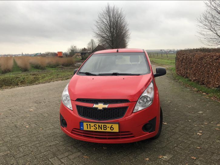 Chevrolet Spark 1.0 Bifuel 2011 Rood