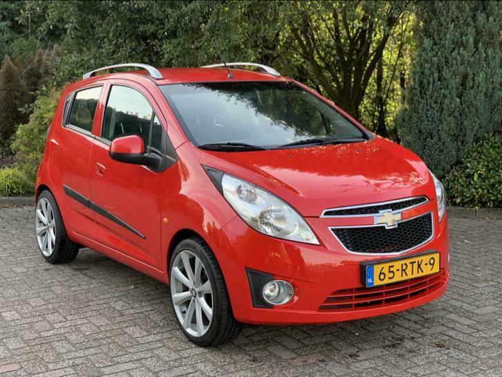 Chevrolet Spark 1.0 Bifuel 2011 Rood Super Netjes