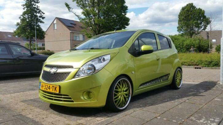 Chevrolet Spark 1.0 Bifuel 2012 Groen