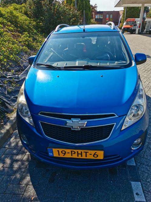 Chevrolet Spark 1.0 Bifuel LPG 2011 Blauw (gas  benzine)