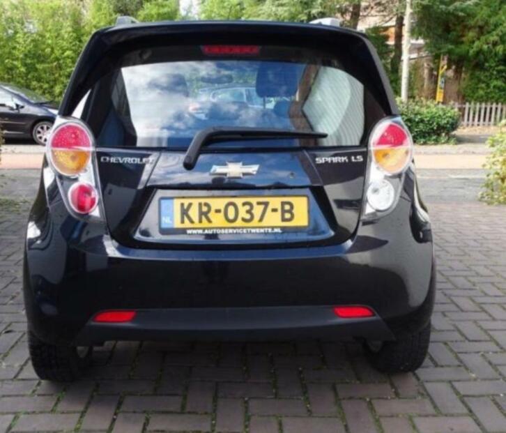 Chevrolet Spark 1.2 2012 Zwart