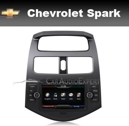 Chevrolet Spark radio navigatie GPS DVD bluetooth USB iPod