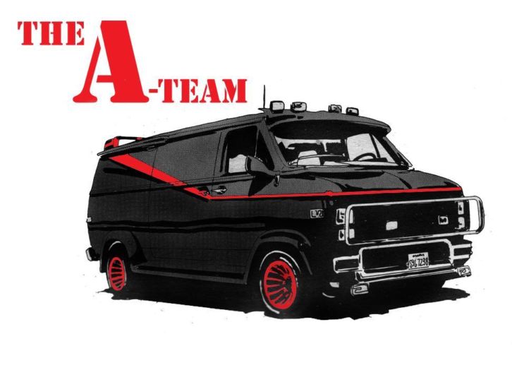 chevy A Team van