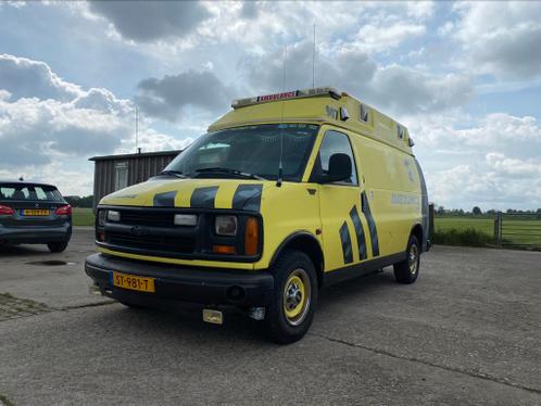 Chevy van op Camper kenteken