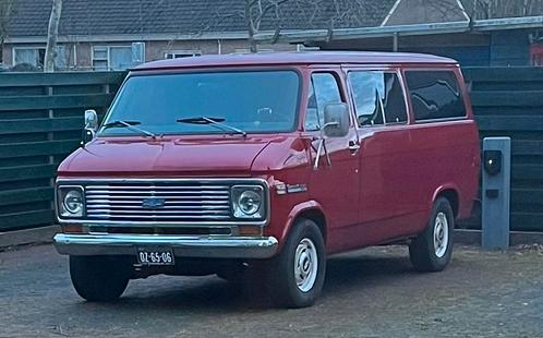 Chevy Van, Sportvan G20, 1972, 5.7l. V8, wegenbelastingvrij