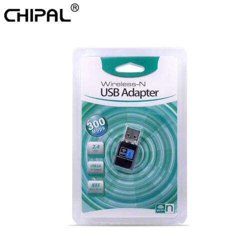 CHIPAL Mini USB Wifi Draadloze RTL8192 Internet Adapter 300