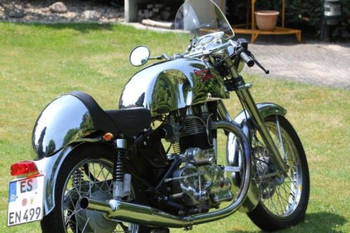 Chrome Cafe Racer Royal Enfield Bj 1966
