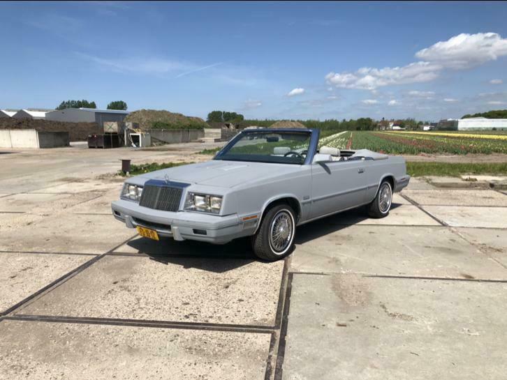 Chrysler LE Baron Cabrio2.2L Turbo10,- P.M. 1985 Grijs