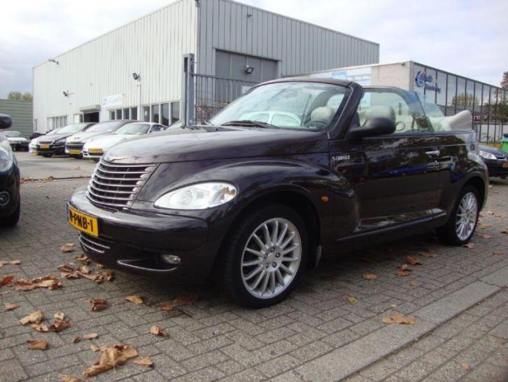 Chrysler PT cruiser cabrio 2.4 T GT Turbo, Leder, AIRCO, NAP