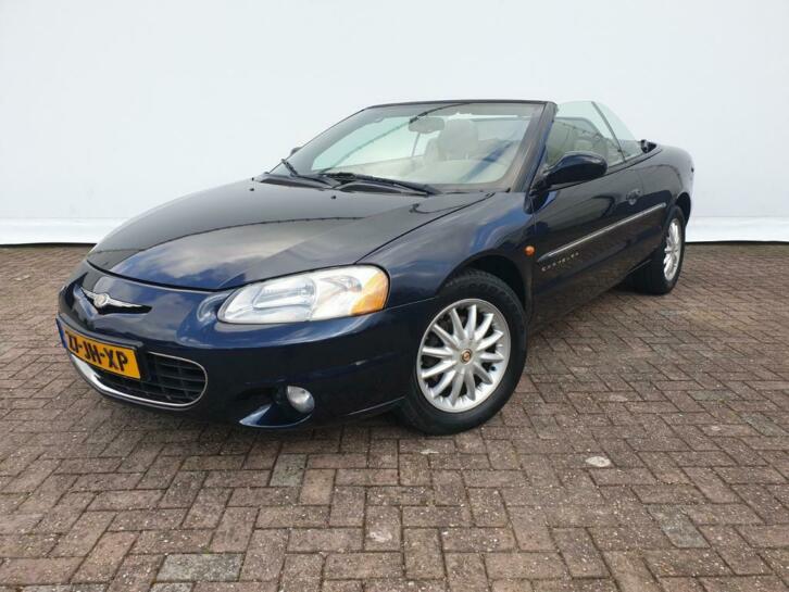 Chrysler Sebring 2.7 I V6 LX Cabrio AUT 2002 Blauw. ORI NL