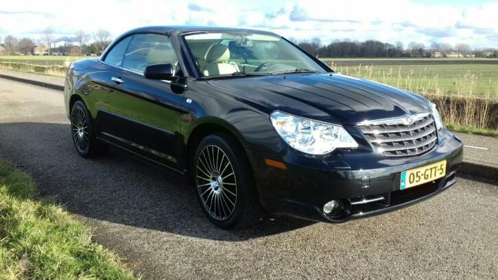 Chrysler Sebring 2.7 V6 Cabrio AUT 2008 Zwart