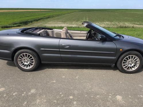 Chrysler Sebring cabriolet grijs luxe amerikaanse auto 2005