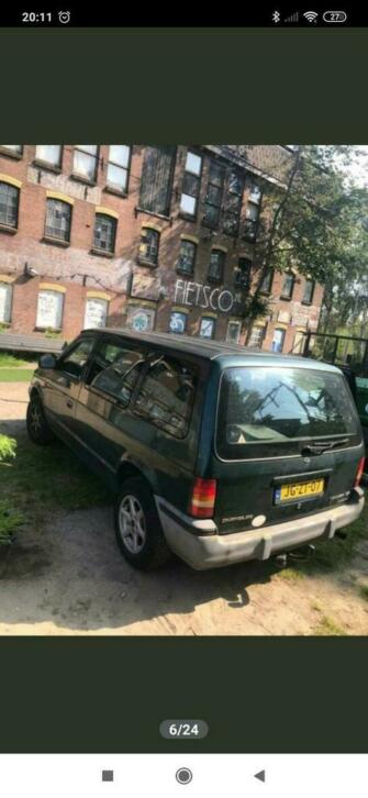 Chrysler Voyager 2.5 I SE E2 1994 Groen