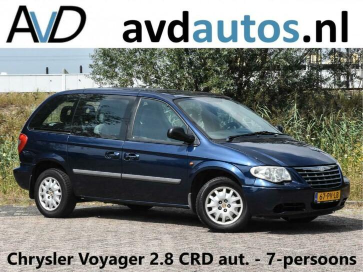 Chrysler Voyager 2.8 CRD SE Luxe automaat  7-persoons  cli