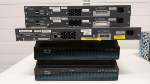 Cisco 1941 router 2950 3750 G switch catalyst