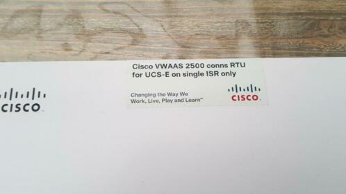 Cisco 2500 connection RTU licentie ISRWAAS-RTU-2500