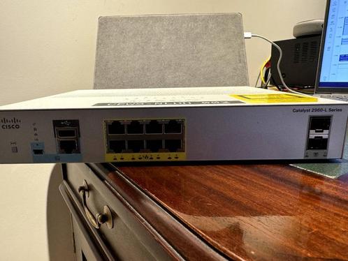 Cisco 2960 -  8 x GigE PoE ports, 2 x 1G SFP and LAN Lite