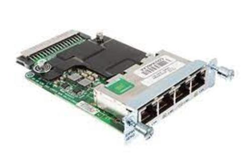 Cisco 4-Port 101001000 Ethernet switch interface card