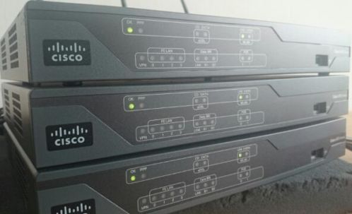 CISCO 888 G.SHDSL Router with ISDN backup WiFi