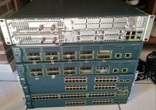 Cisco C3560 access-switch  C3550 distributie-switch  C2950