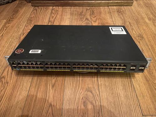 Cisco catalyst 2960 x 48 poorten 101001000 geen PoE
