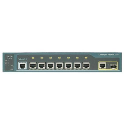 Cisco Catalyst WS-C2960G-8TC-L 8-poorts Ethernet Switch