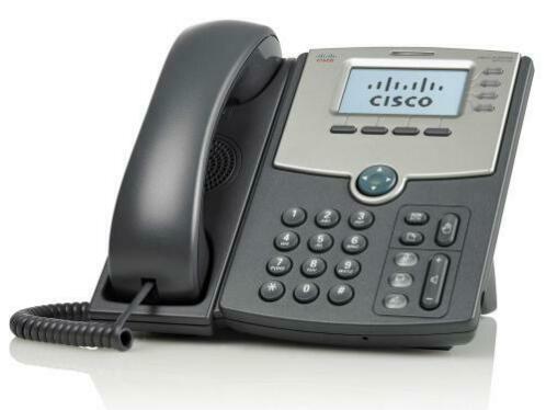 Cisco ip telefoon 5x SPA514G  1x SPA504G