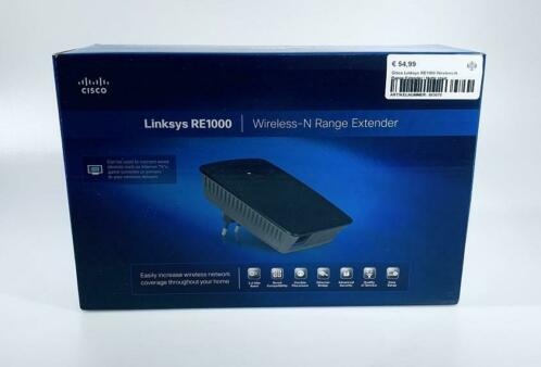 Cisco Linksys RE1000 Wireless-N Range Extender  Nette staat