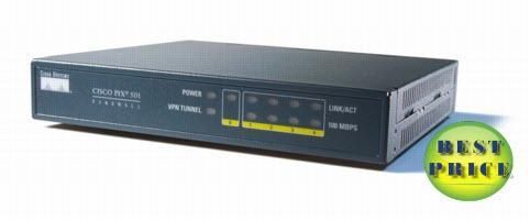 Cisco Pix 501 Firewall met programmeer kabel