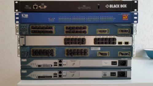 Cisco routers, switches BB PDU Cyclades console server