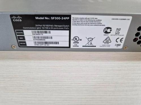 CISCO SF300-24PP POE managed switch