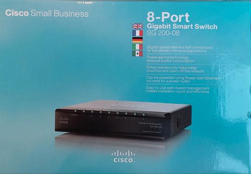 Cisco SG 200-08 8-port Gigabit smart Switch