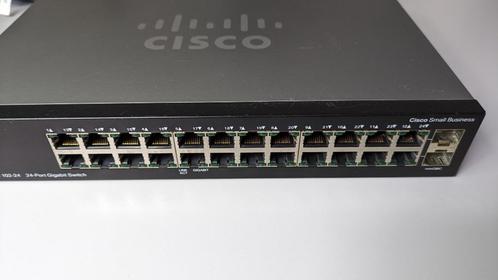 Cisco SG102-24 gigabit switch met 2x SFP poorten