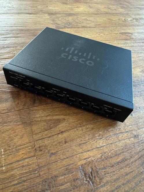 Cisco SG110D-08HP 8-Port Gigabit PoE Desktop Switch