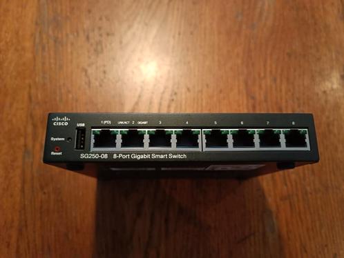 Cisco sg250-08 8 port gigabit switch