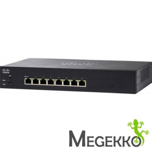 Cisco SG250-08HP Managed L2L3 Gigabit Ethernet (101001000