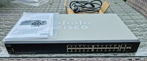 Cisco SG250-26P 26-poorts PoE Gigabit switch  2x SFP