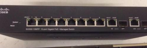 Cisco sg300-10mpp Managed 