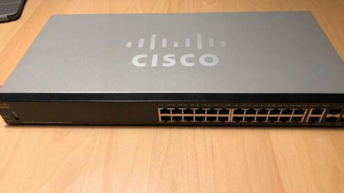 Cisco SG350 28 poort gigabit netwerk switch