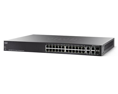 Cisco Switch SG300-28P  24x Gigabit PoE  4x Gigabit2x SFP