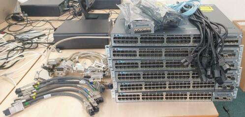 Cisco switches WS-C3750X-48p POE