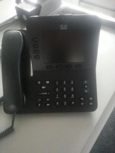 Cisco Telefoon voor netwerk of thuisgebruik met camera
