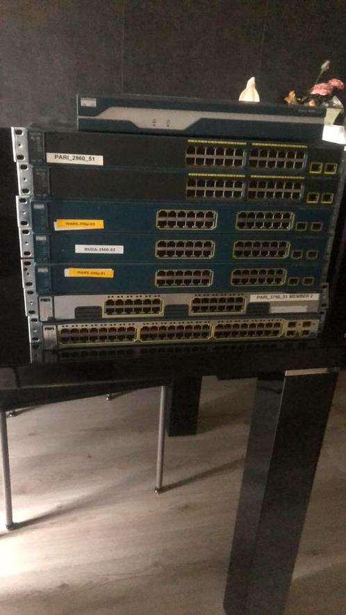 Cisco vpn router systeem set 2960 3750  3560 catalyst