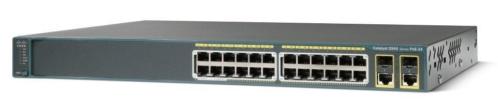 Cisco WS-C2960-24LC-S, 24x 10100  2 TSFP  8x PoE