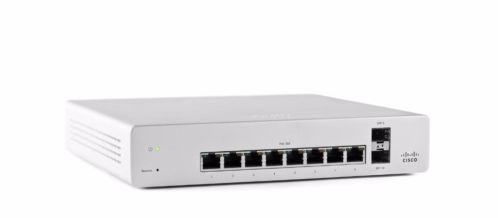 CiscoMeraki MS220-8P Managed PoE switch -Zonder licentie