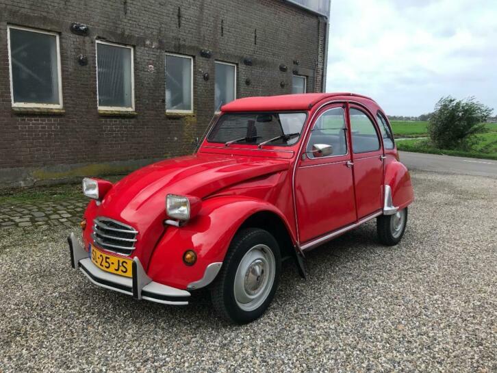 Citroen 2CV 0.6 Club S6 1987 Rood