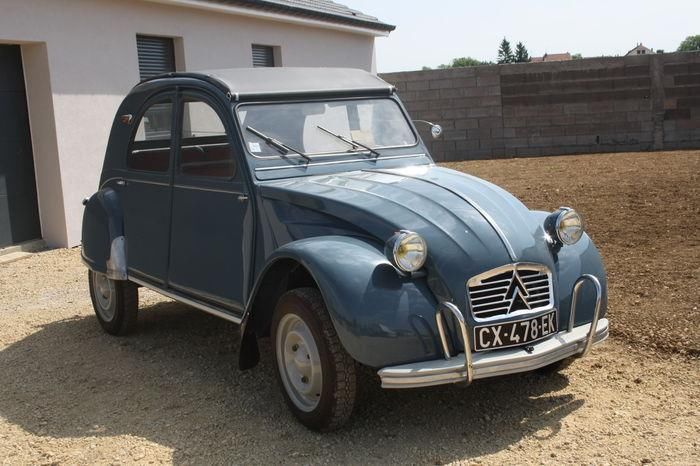 Citroen 2CV AZL uit 1962